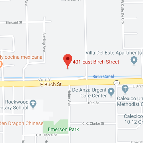 401 E. Birch, Suite A, Calexico CA 92231