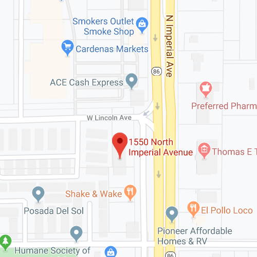1550 N. Imperial Avenue, Suite 2, El Centro CA 92243